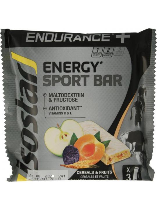 Endurance+ bar cereals & fruits 3 pack