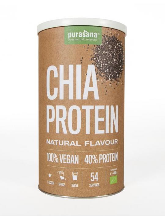 Chia proteine 40% naturel vegan bio