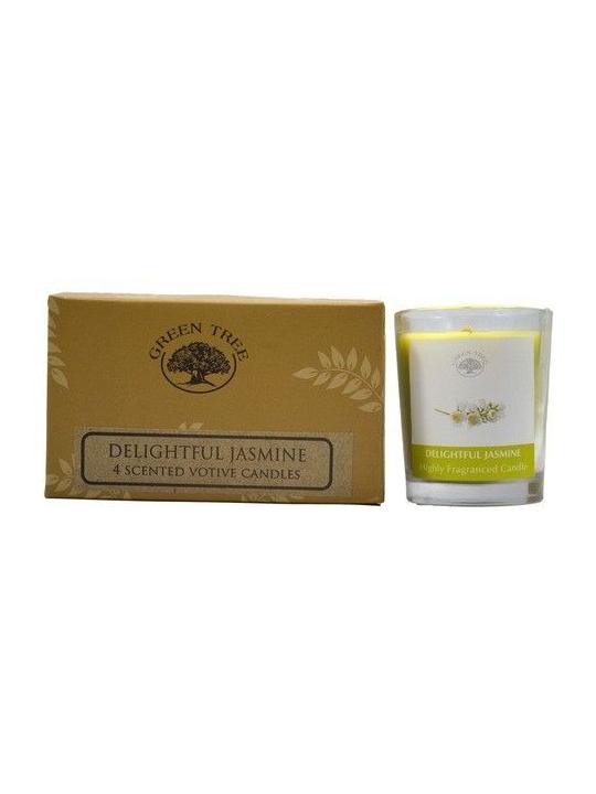 Geurkaars delightful jasmine votive