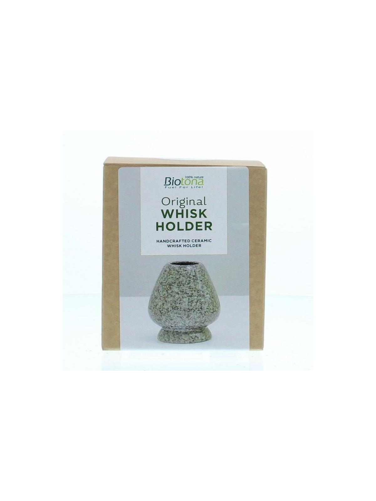 Whisk holder grey & green