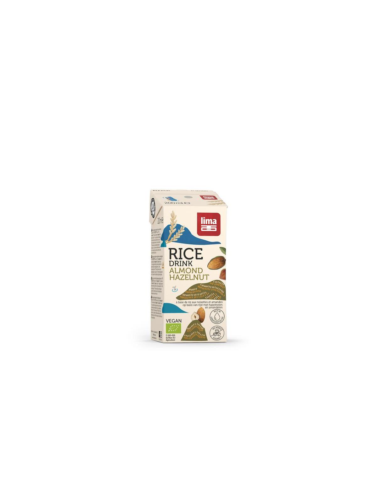 Rice drink hazelnoot-amandel bio