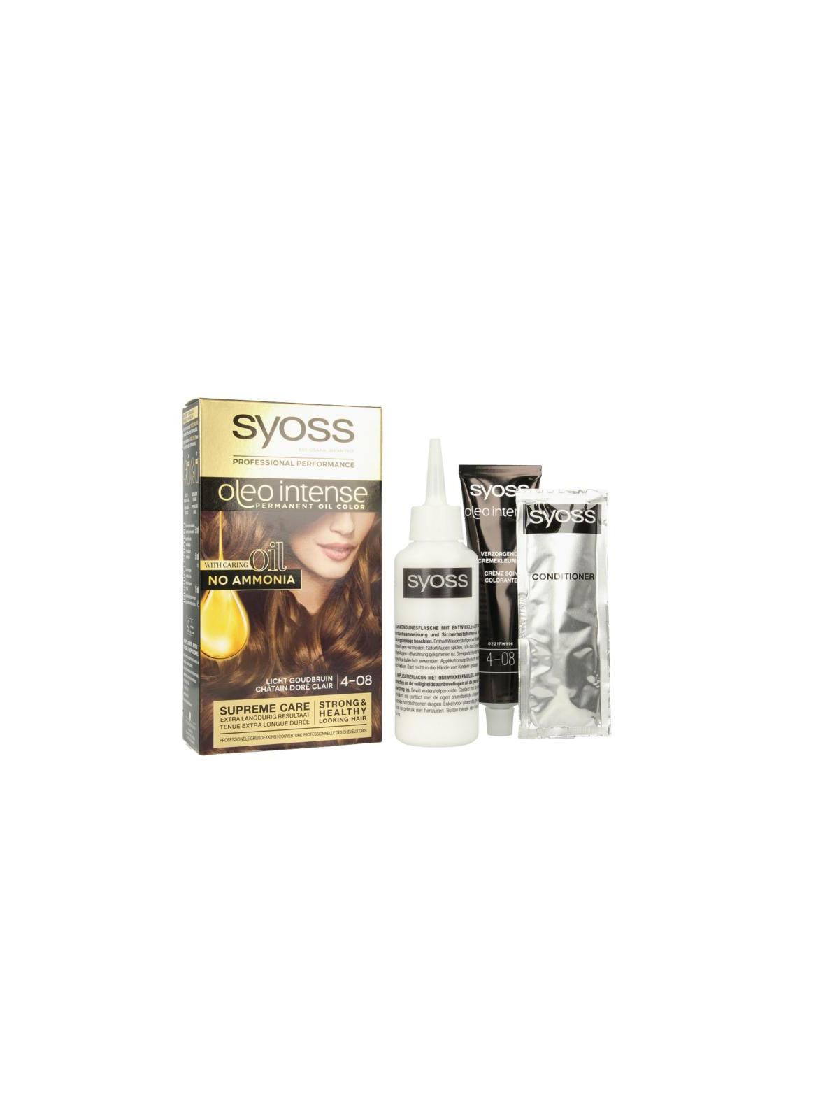 Color Oleo Intense 4-08 licht goudbruin haarverf