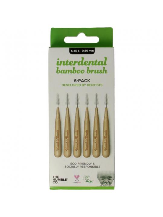 Interdental borstel 0.80 mm groen