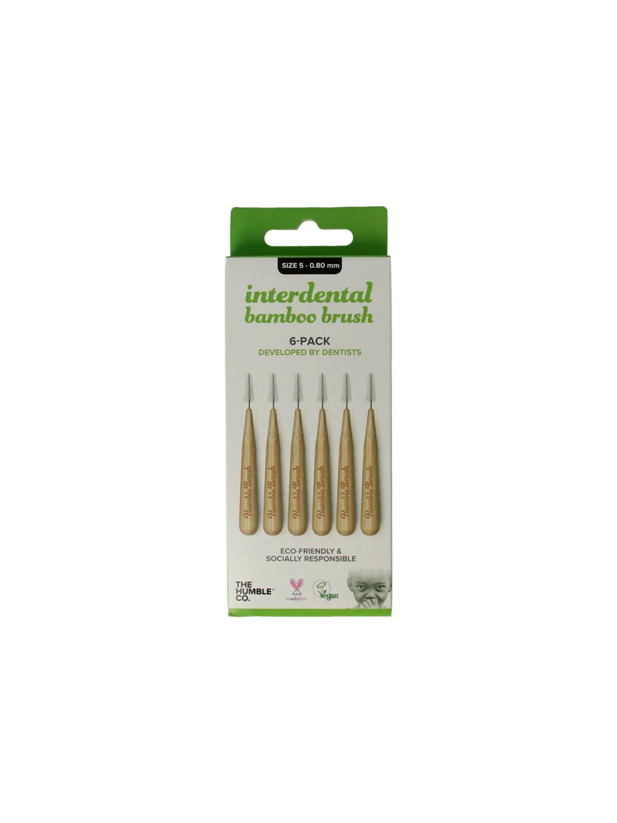 Interdental borstel 0.80 mm groen