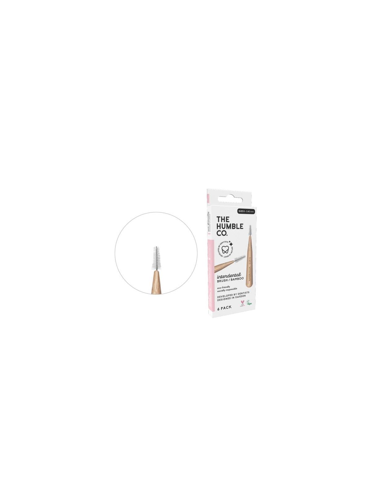 Interdental borstel 0.40 mm roze