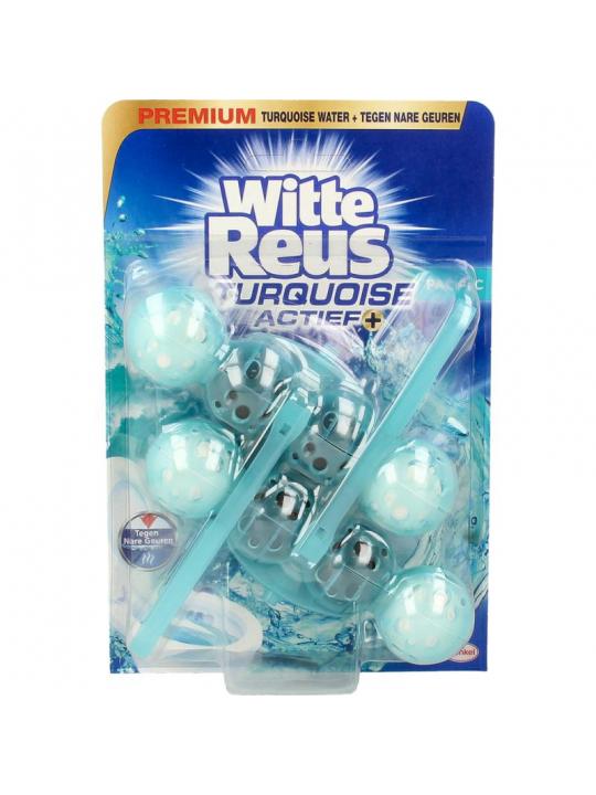 Toiletblok turquoise actief