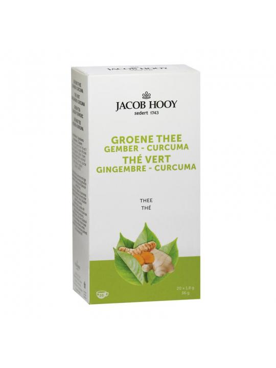 Groene thee gember curcuma thee