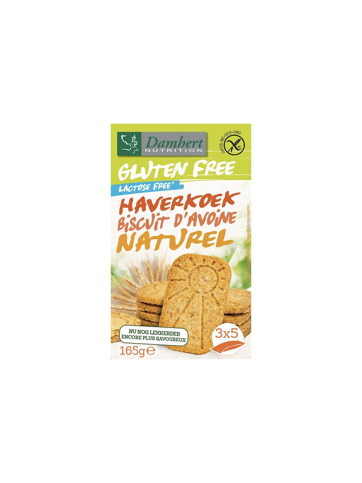 Haverkoekjes naturel glutenvrij