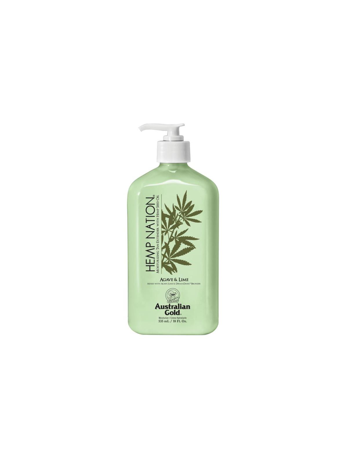 Hemp nation tan extender agave & lime