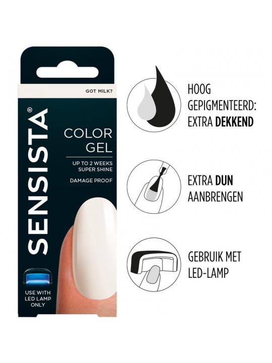 Color gel got milk