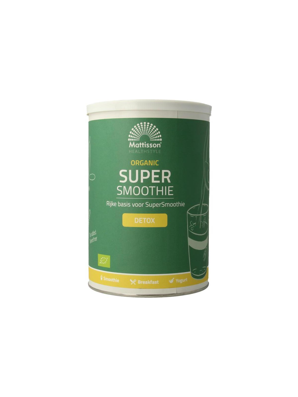 Organic supersmoothie detox bio