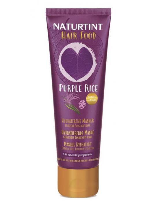 Hairfood purple rice masker