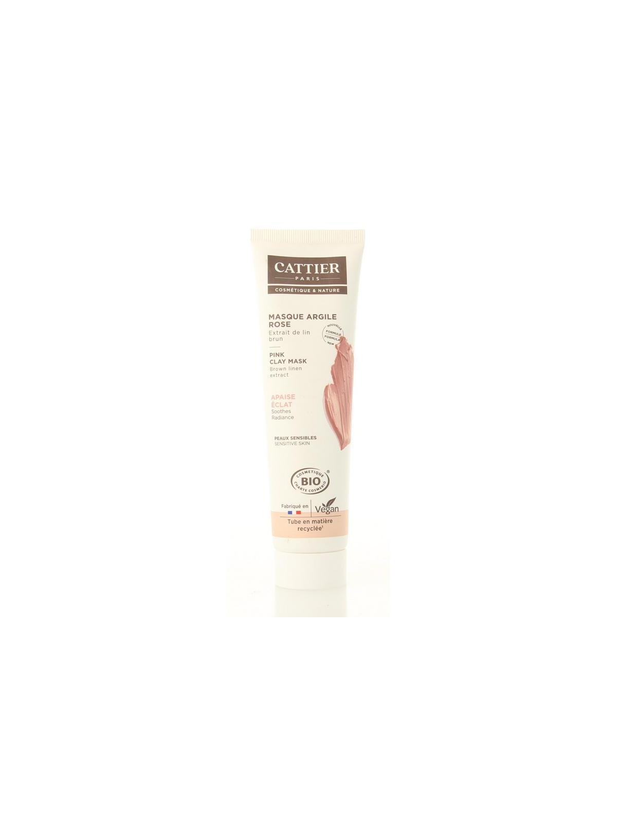Roze klei masker aloe