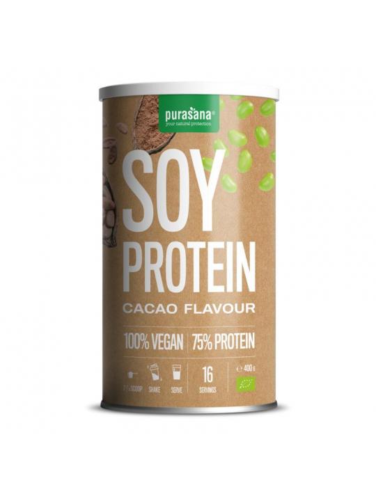 Proteine soja cacao vegan bio