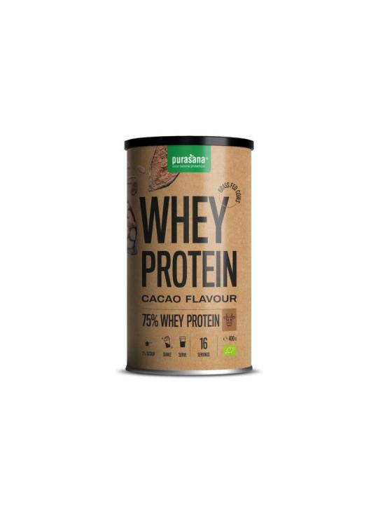 Whey proteine cacao bio