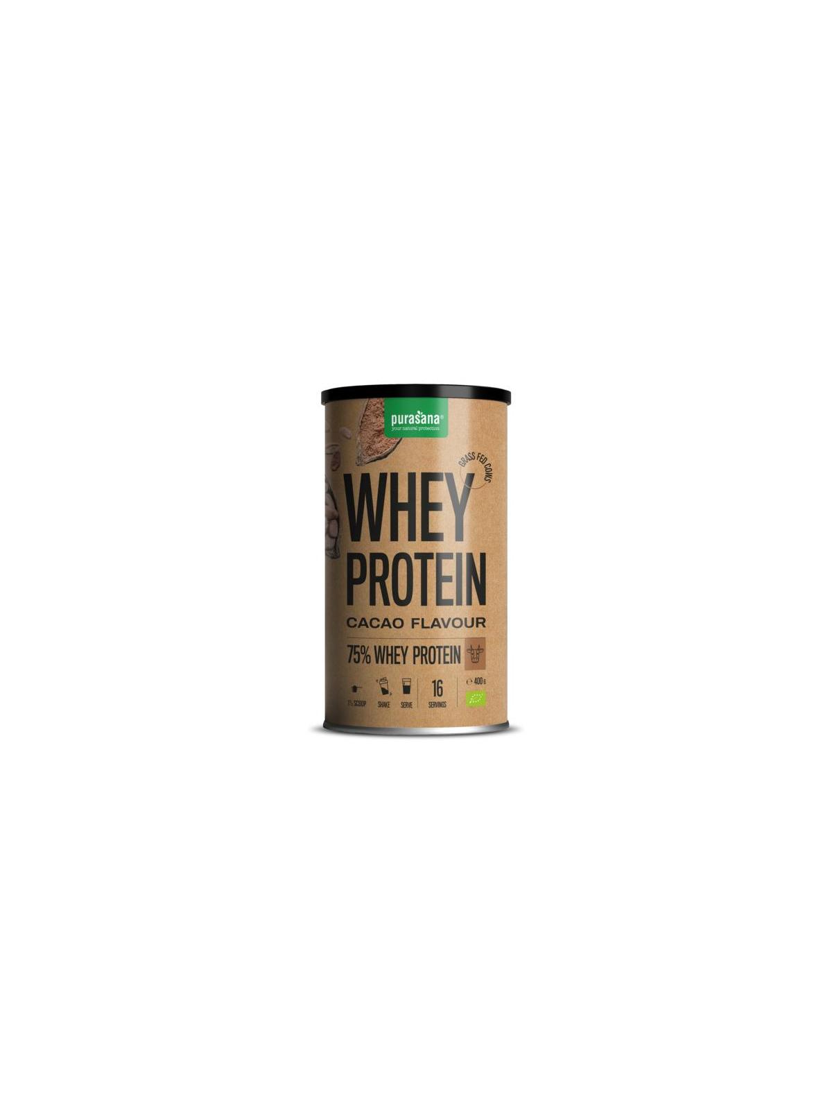 Whey proteine cacao bio