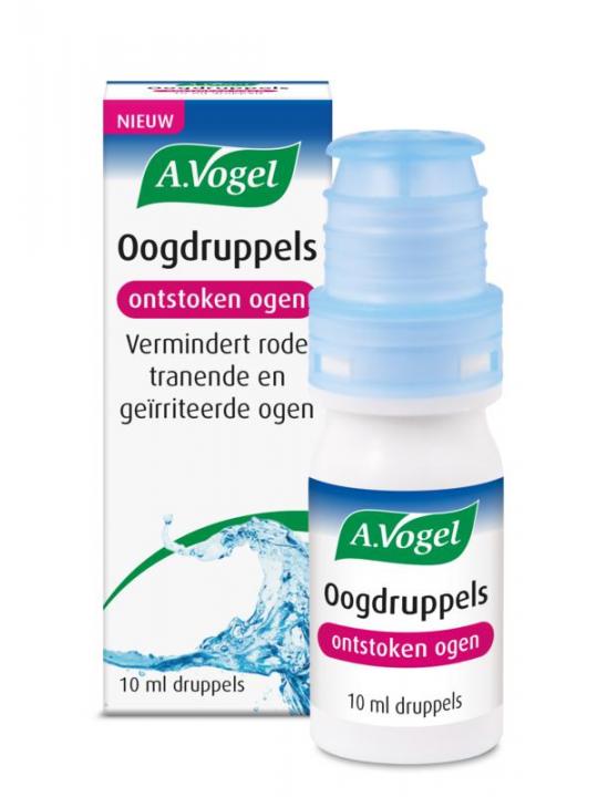 Oogdruppels ontstoken ogen