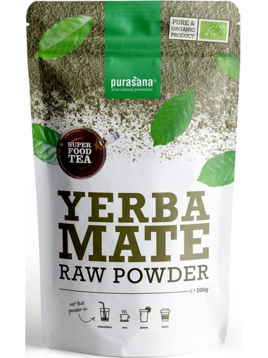 Yerba mate thee poeder vegan bio