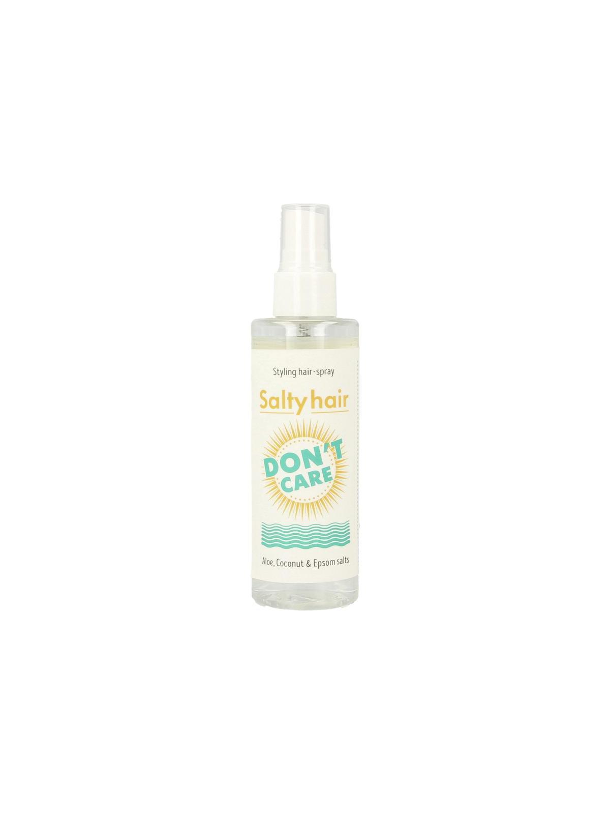 Salty hair styling hair spray