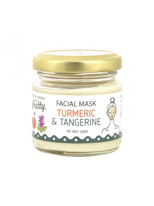 Turmeric & tangerine face mask