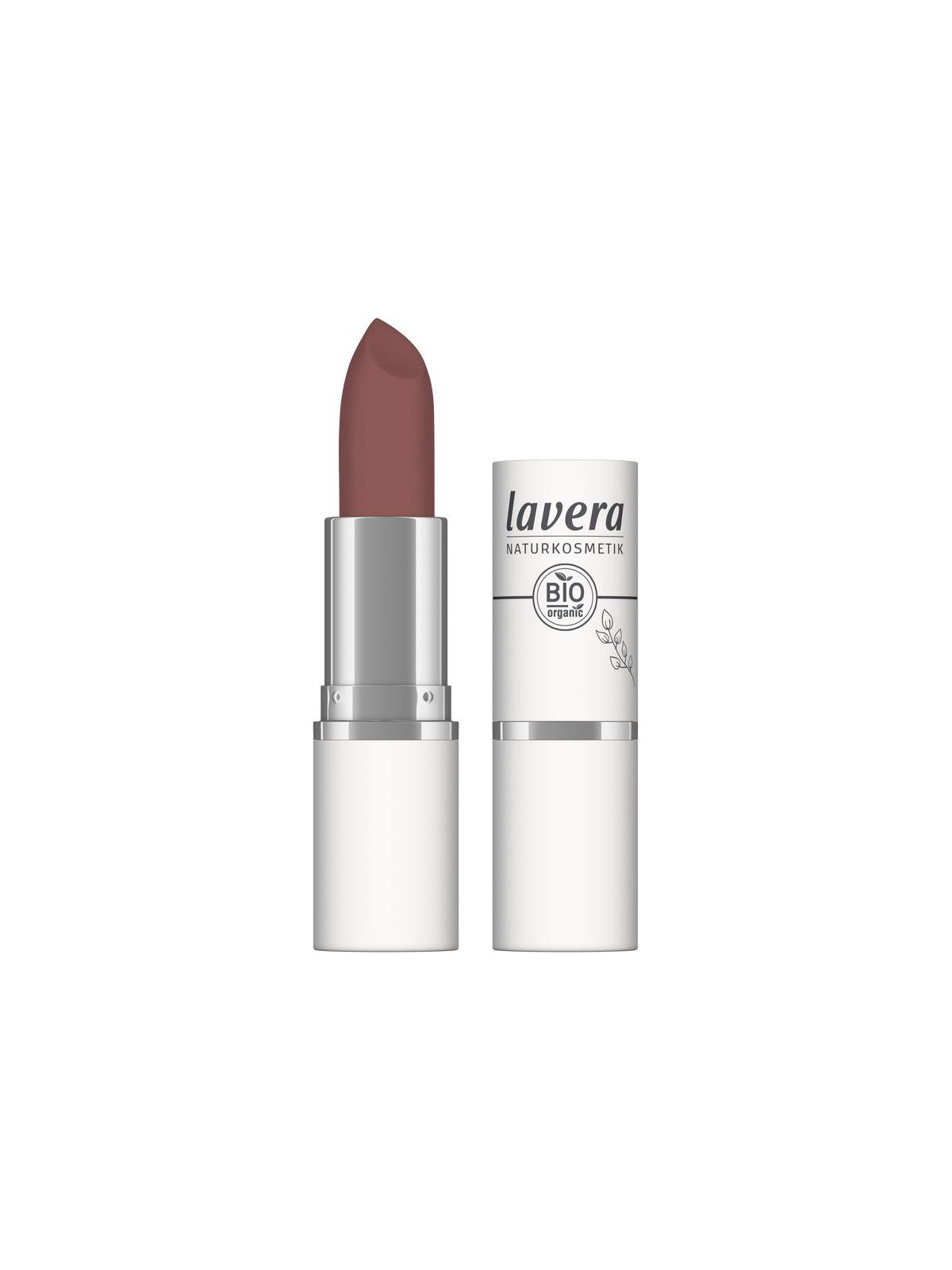 Lipstick velvet matt auburn brown 02 bio