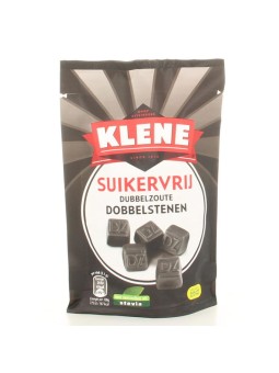 Dubbelzout dobbelstenen suikervrij zakje