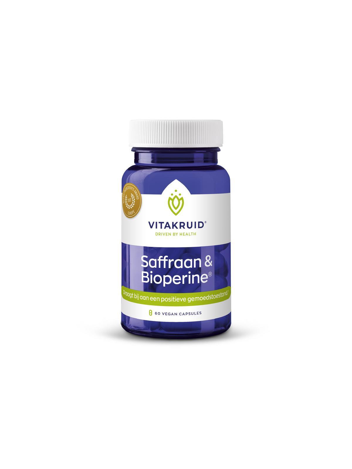 Saffraan 28 mg (Affron) & bioperine