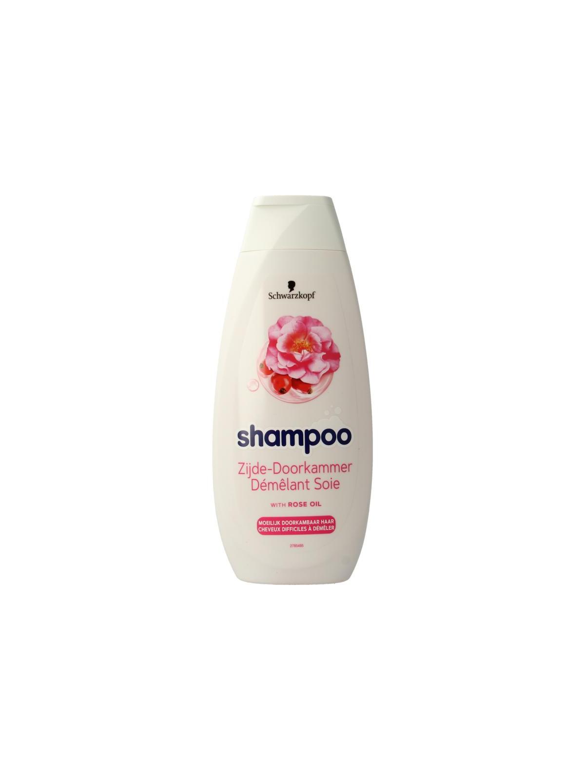 Shampoo zijde doorkammer