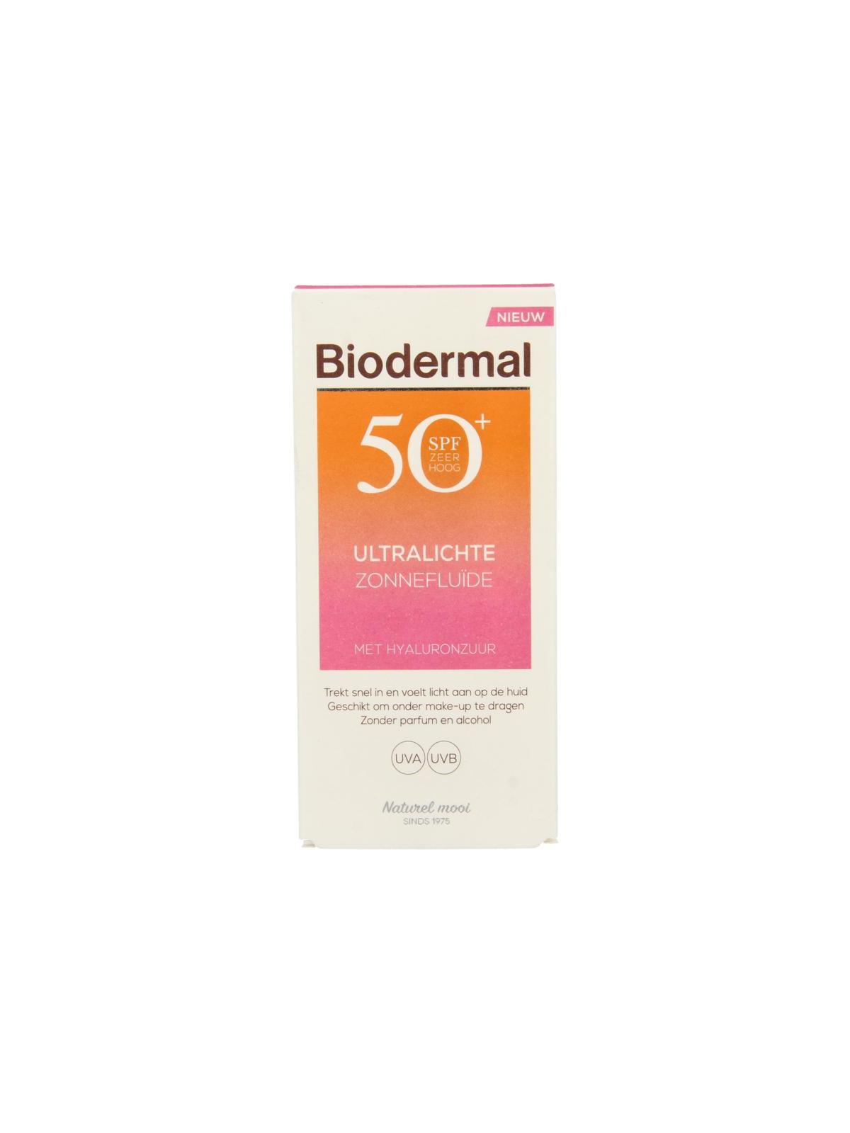 Ultralichte Zonnefluide SPF50+