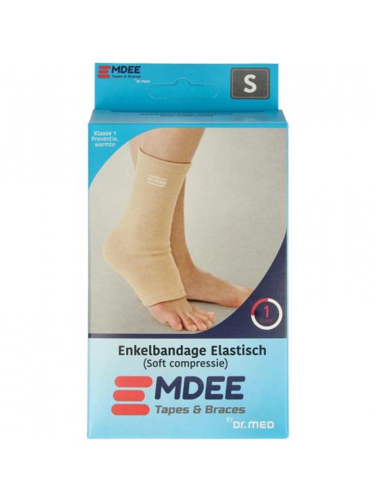 Elastic support enkel maat S huidskleur