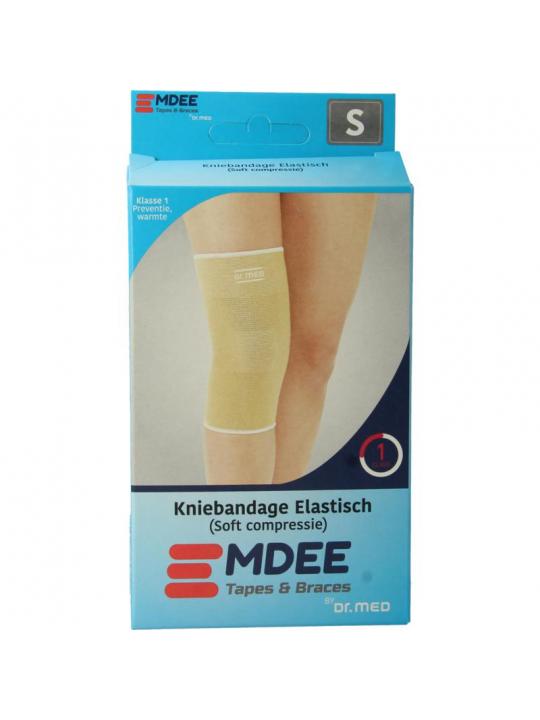 Elastic support knie maat S huidskleur