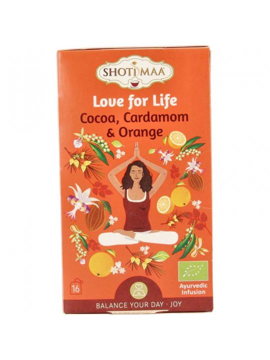 Love for life cocoa, cardamom & orange bio