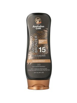 Lotion met bronzer SPF15