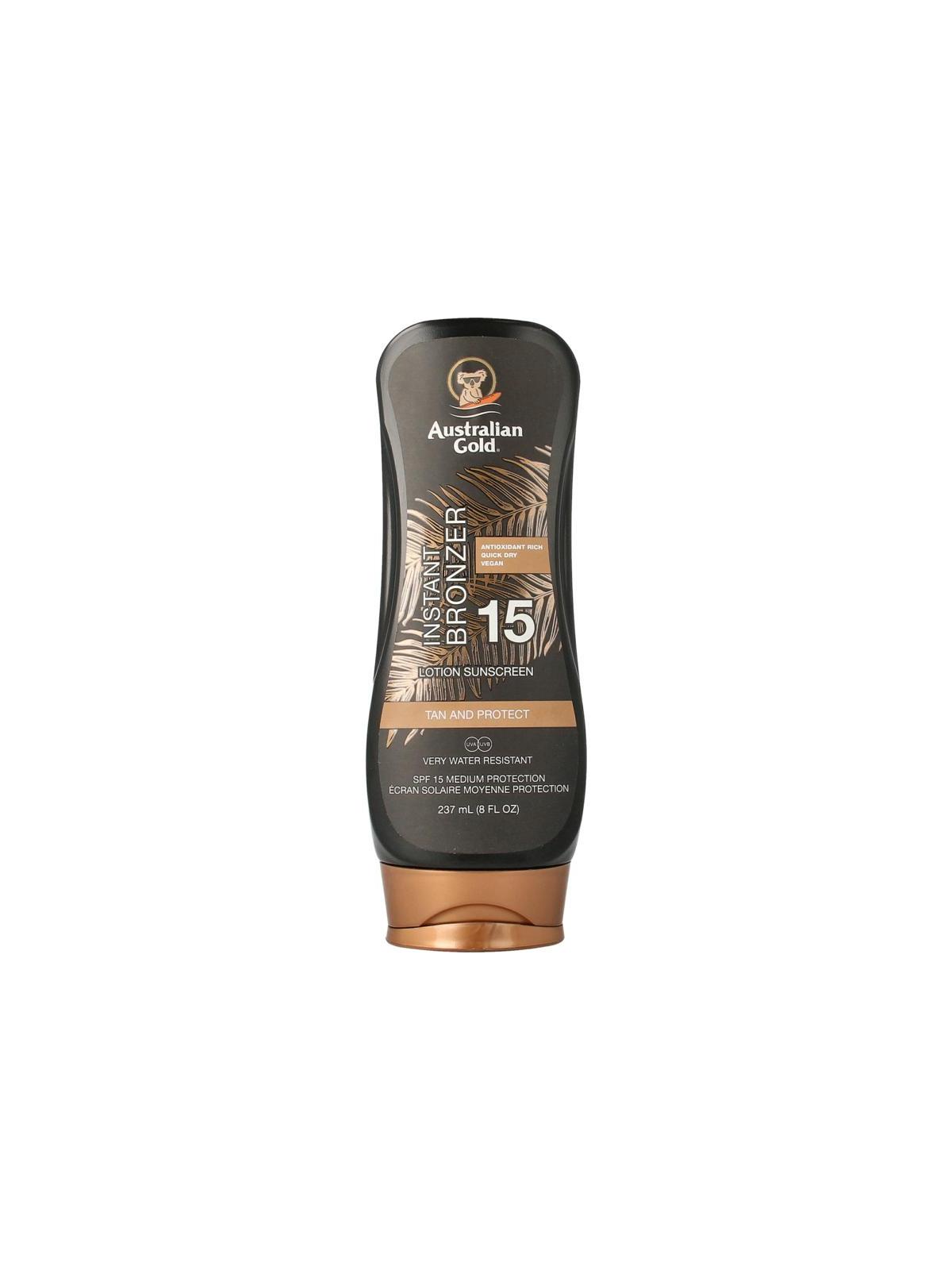 Lotion met bronzer SPF15