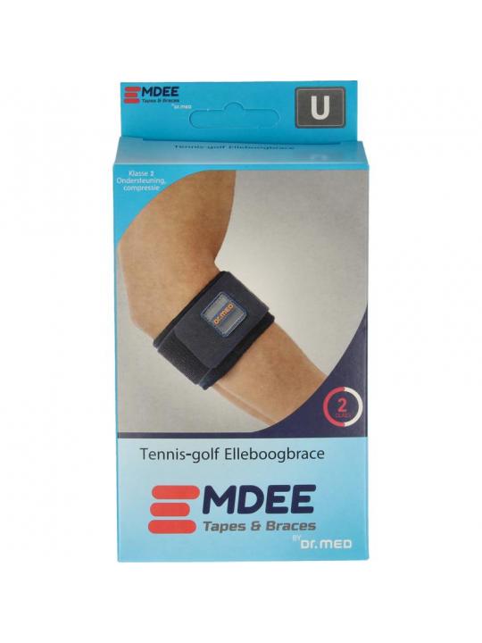 Tennis/golf arm supportband blauw