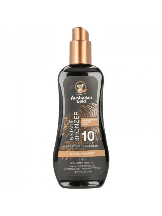 Spray gel met bronzer SPF10