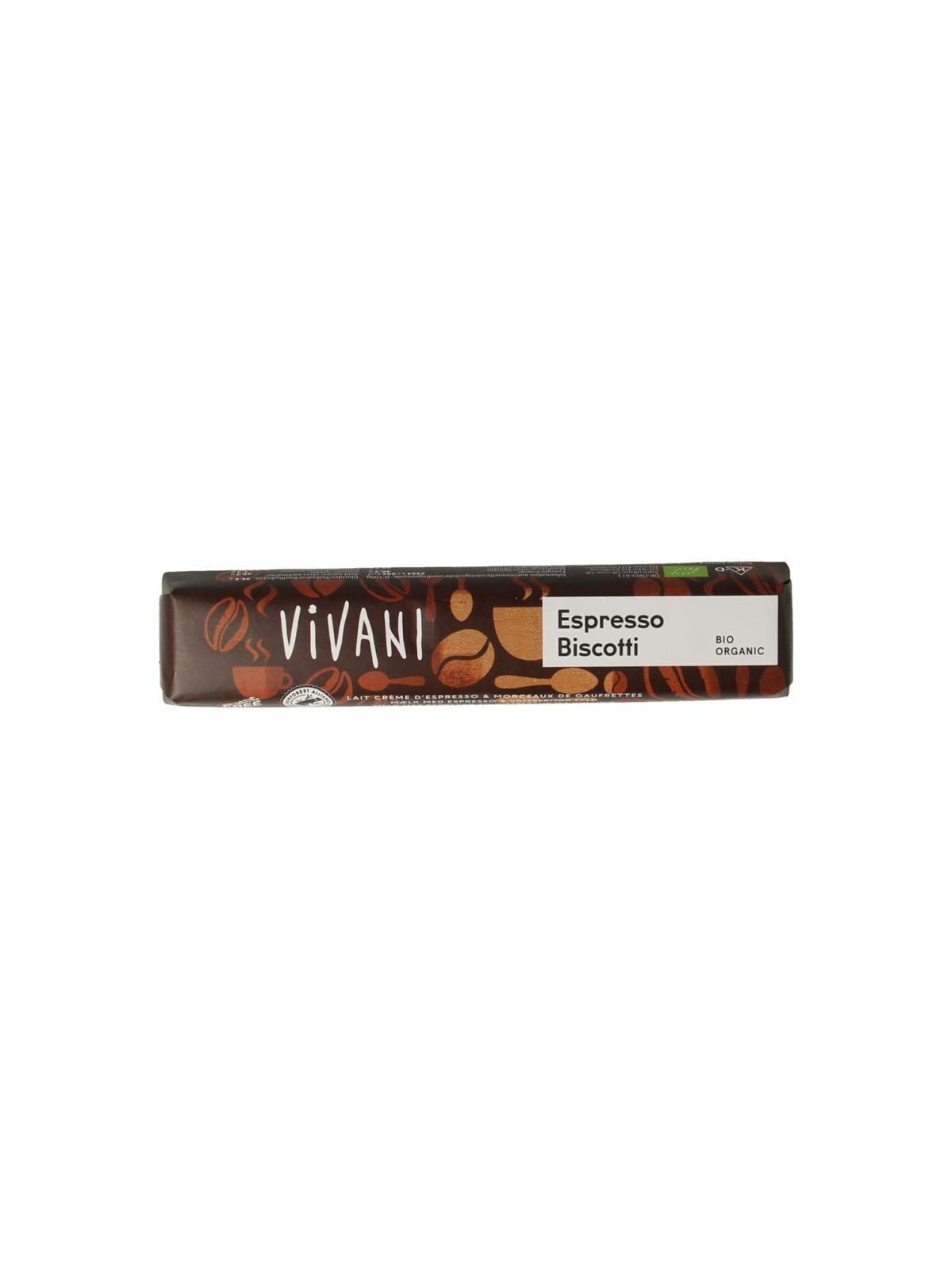 Chocolate To Go espresso biscotti bio