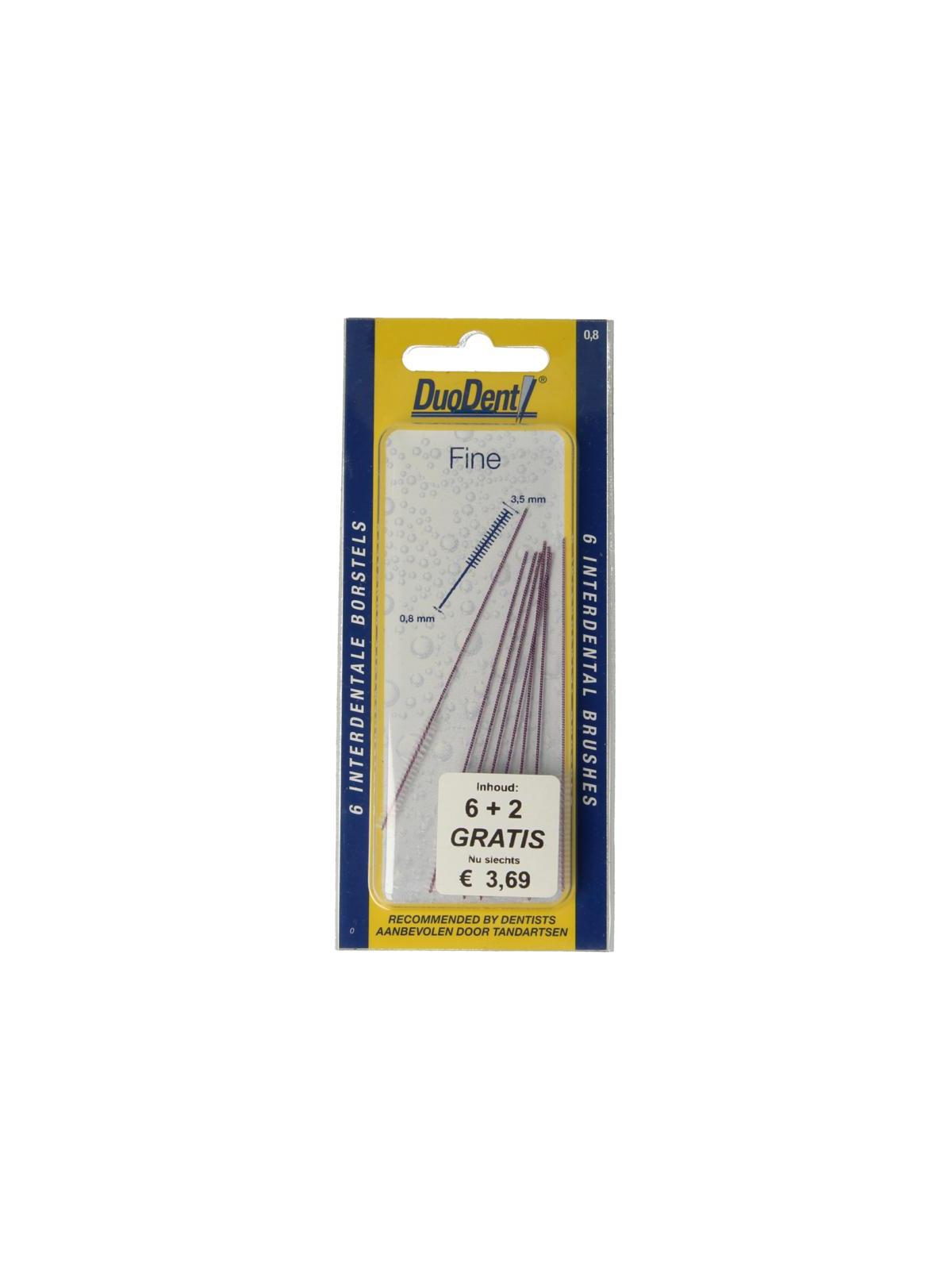 Interdentale borstels fine