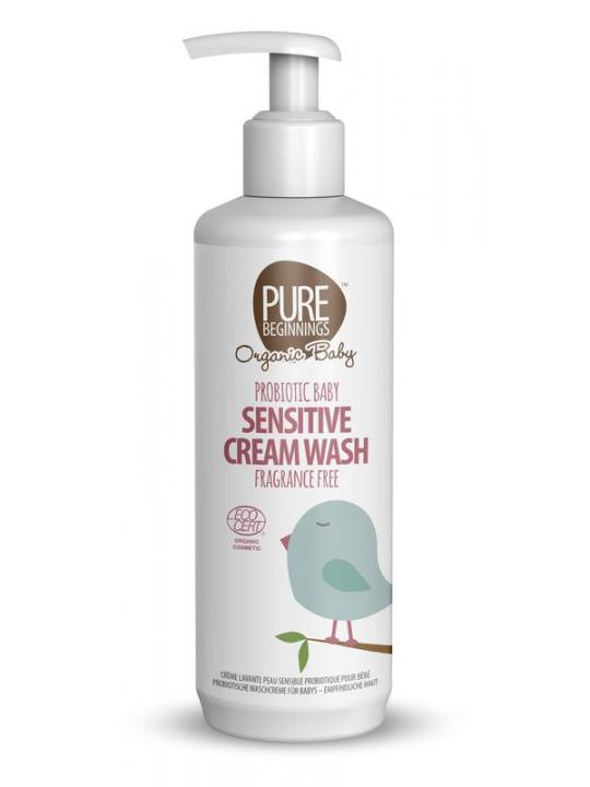 Probiotic baby sensitive cream wash