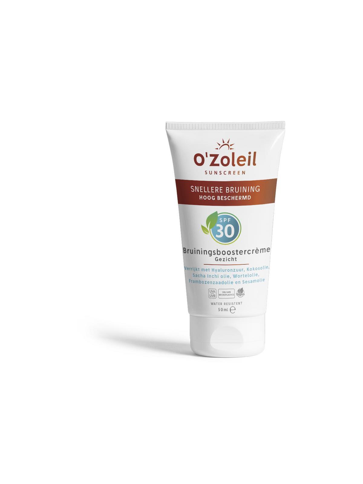 Bruiningsboostercreme gezicht SPF30