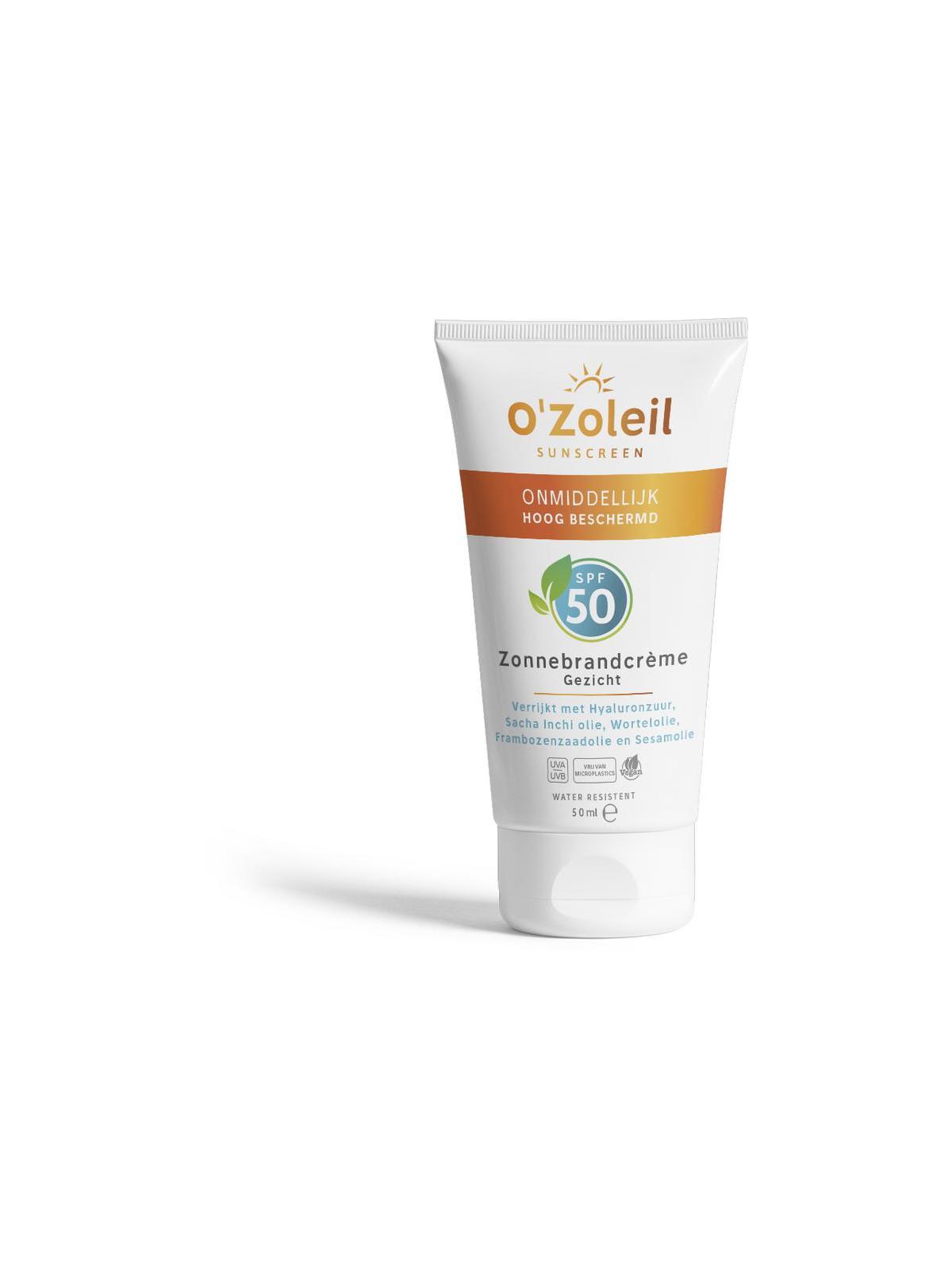 Zonnebrandcreme gezicht SPF50