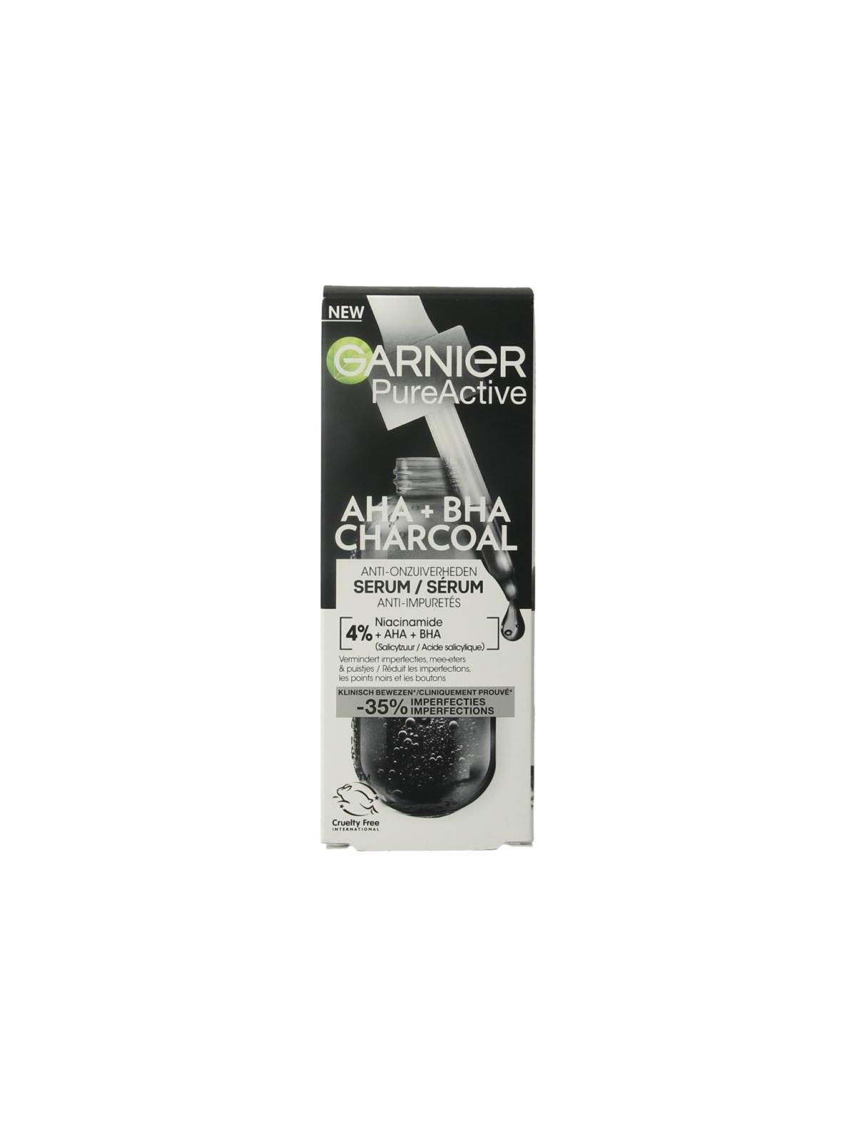 PureActive AHA + BHA charcoal serum