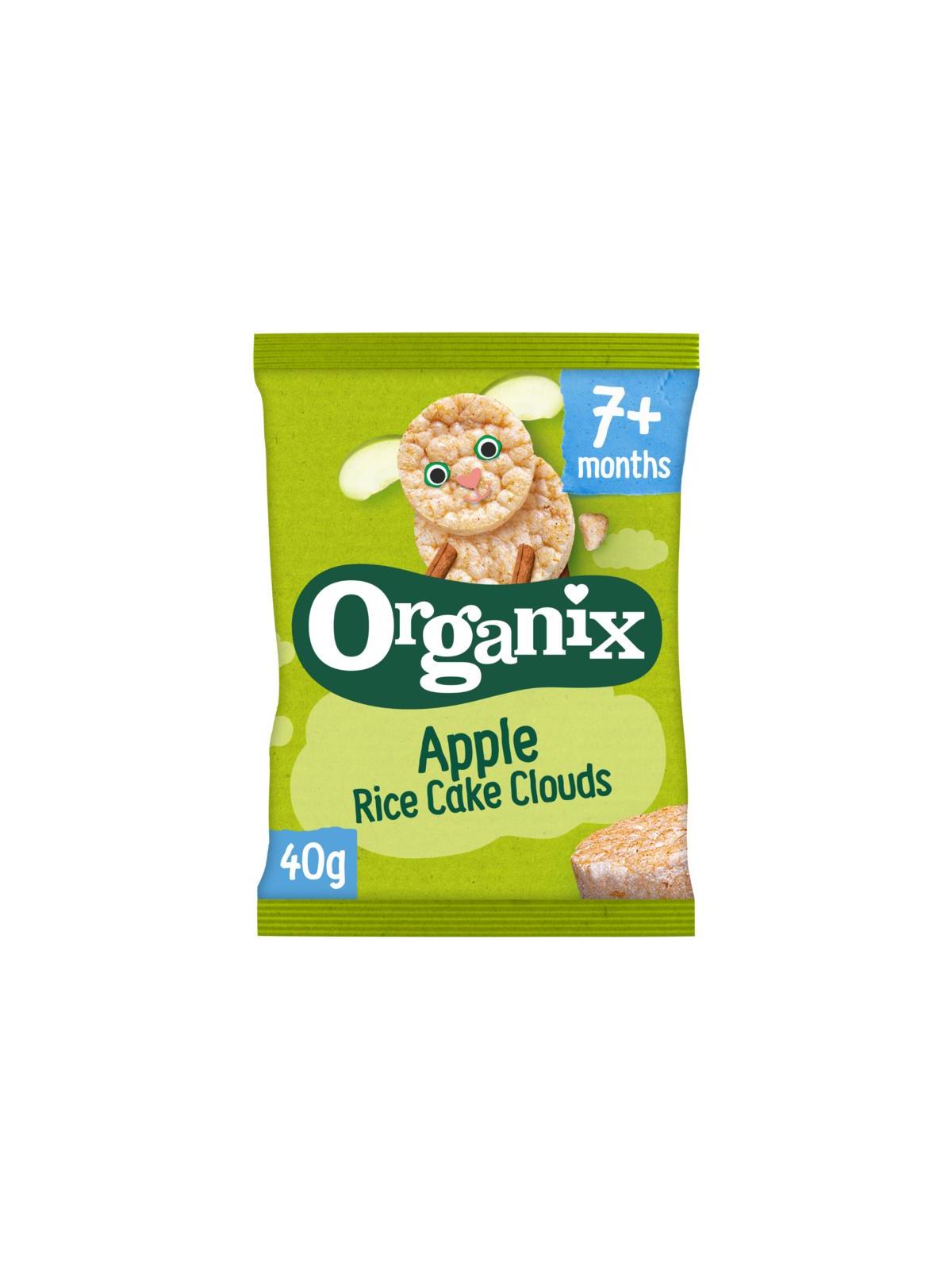 Luchtige rijstwafeltjes appel 7+M bio