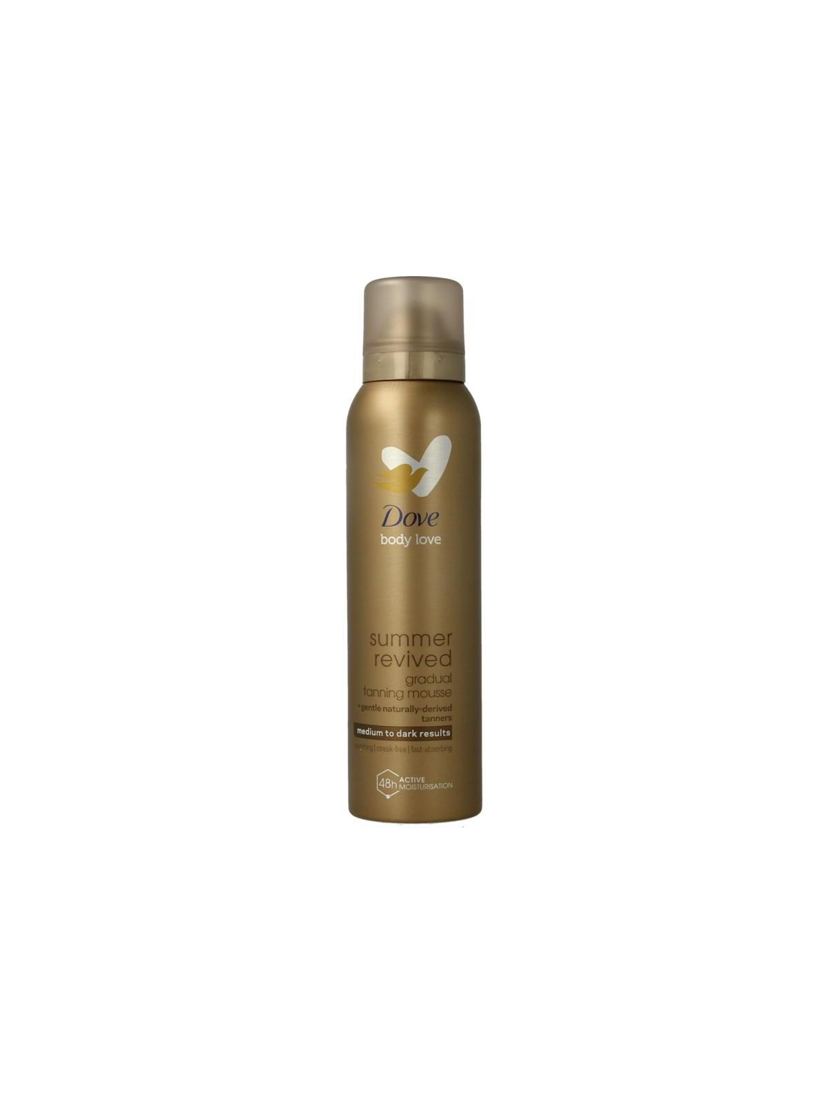 Dermaspa body mousse tanning medium to dark