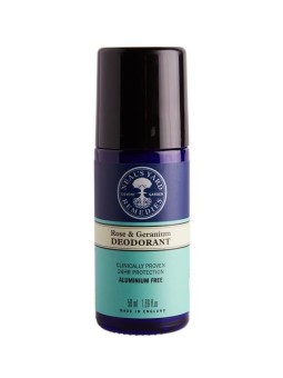 Rose & geranium roll on deodorant