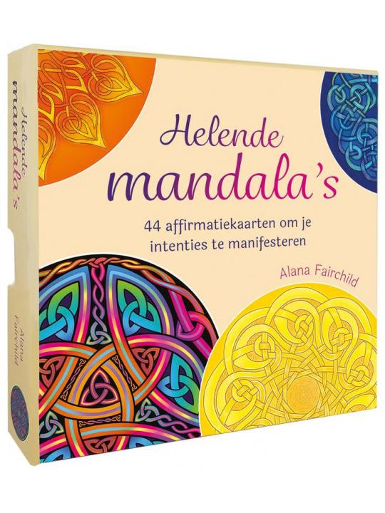 Helende mandala's affirmatiekaarten