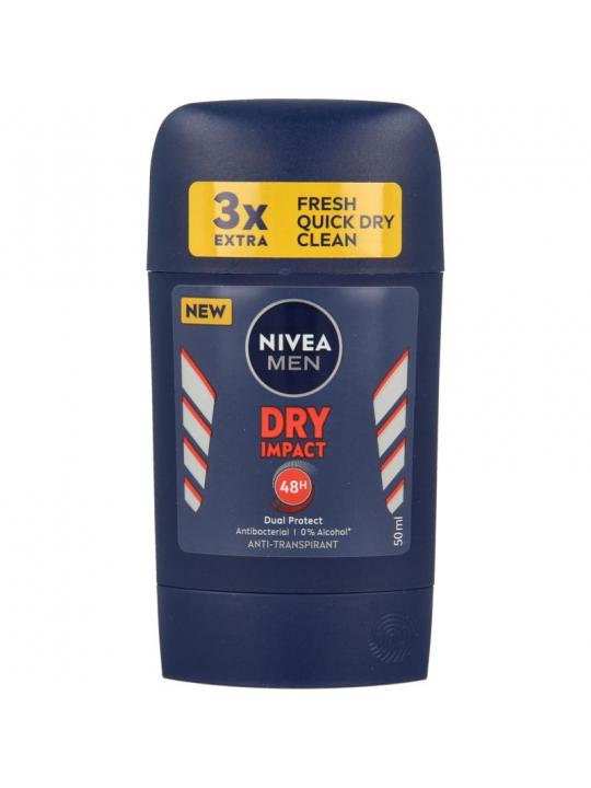 Men deodorant dry stick impact