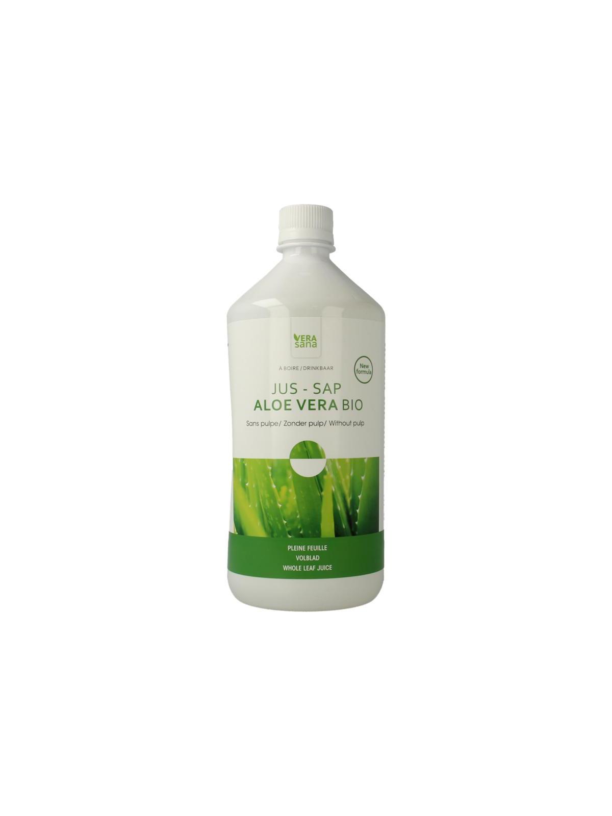 Aloe vera sap zonder pulp