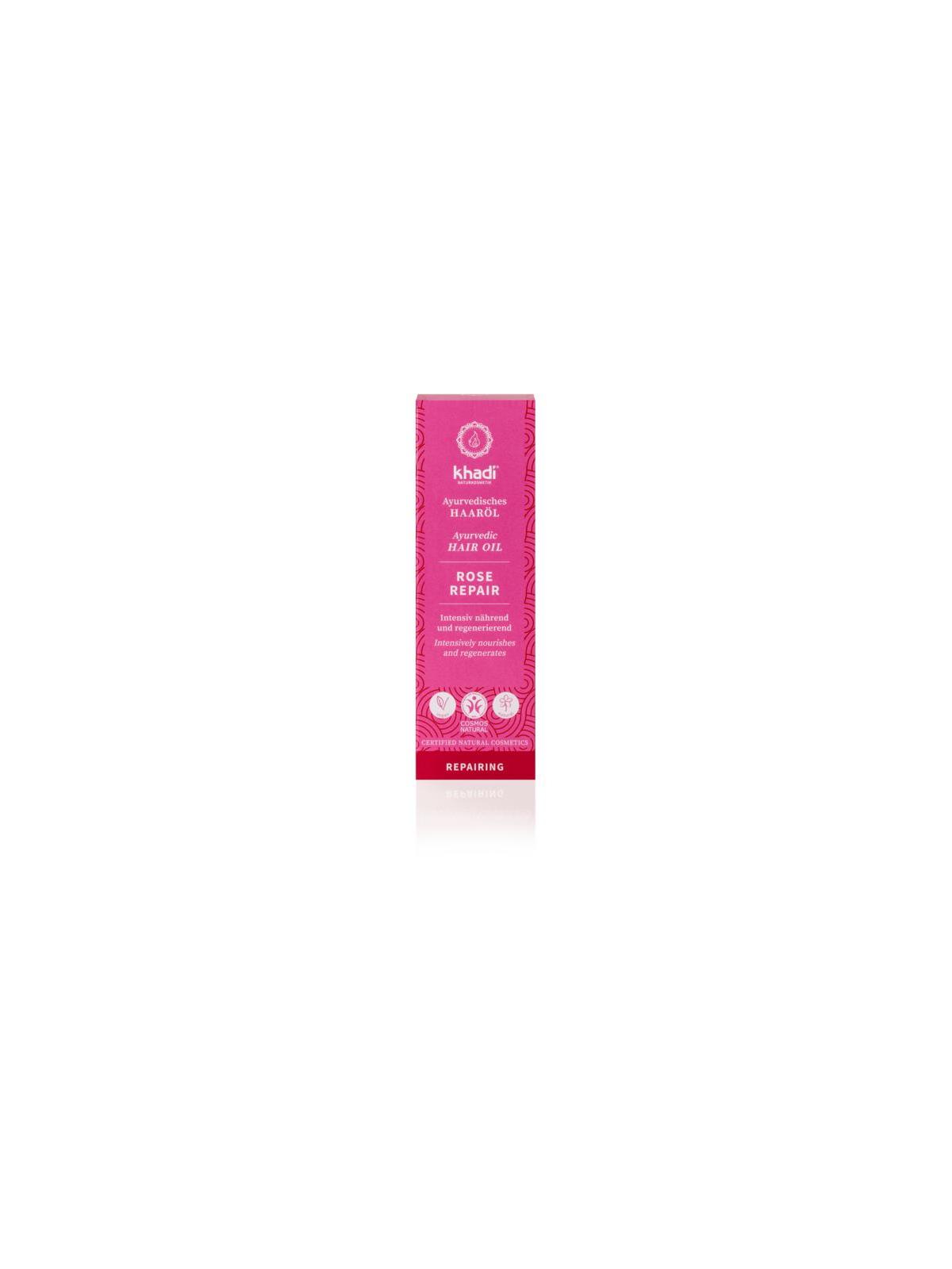 Ayurvedic hair oil rose repair