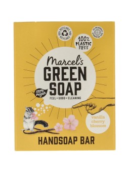 Handzeep bar vanille & kersenbloesem